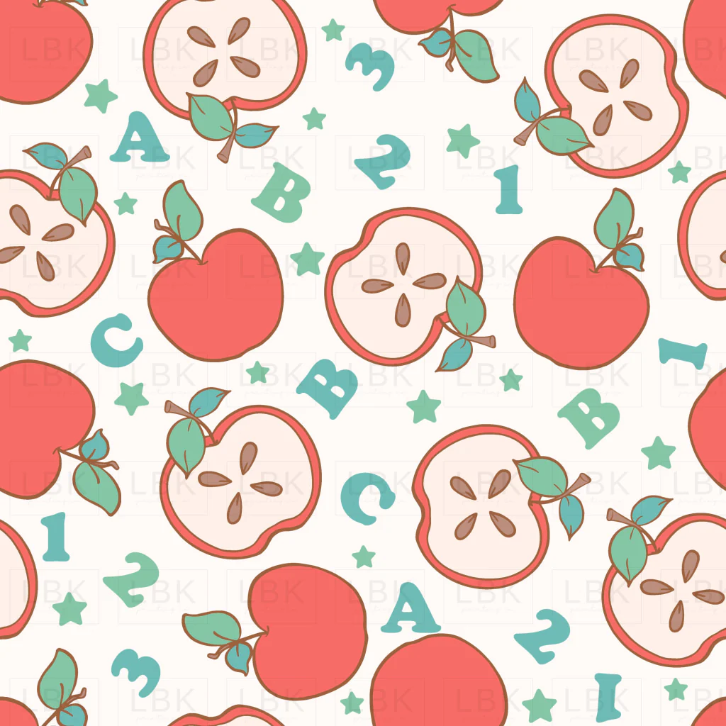 Copy of Copy of BackToSchool_ApplesAndLetters_REDGREEN