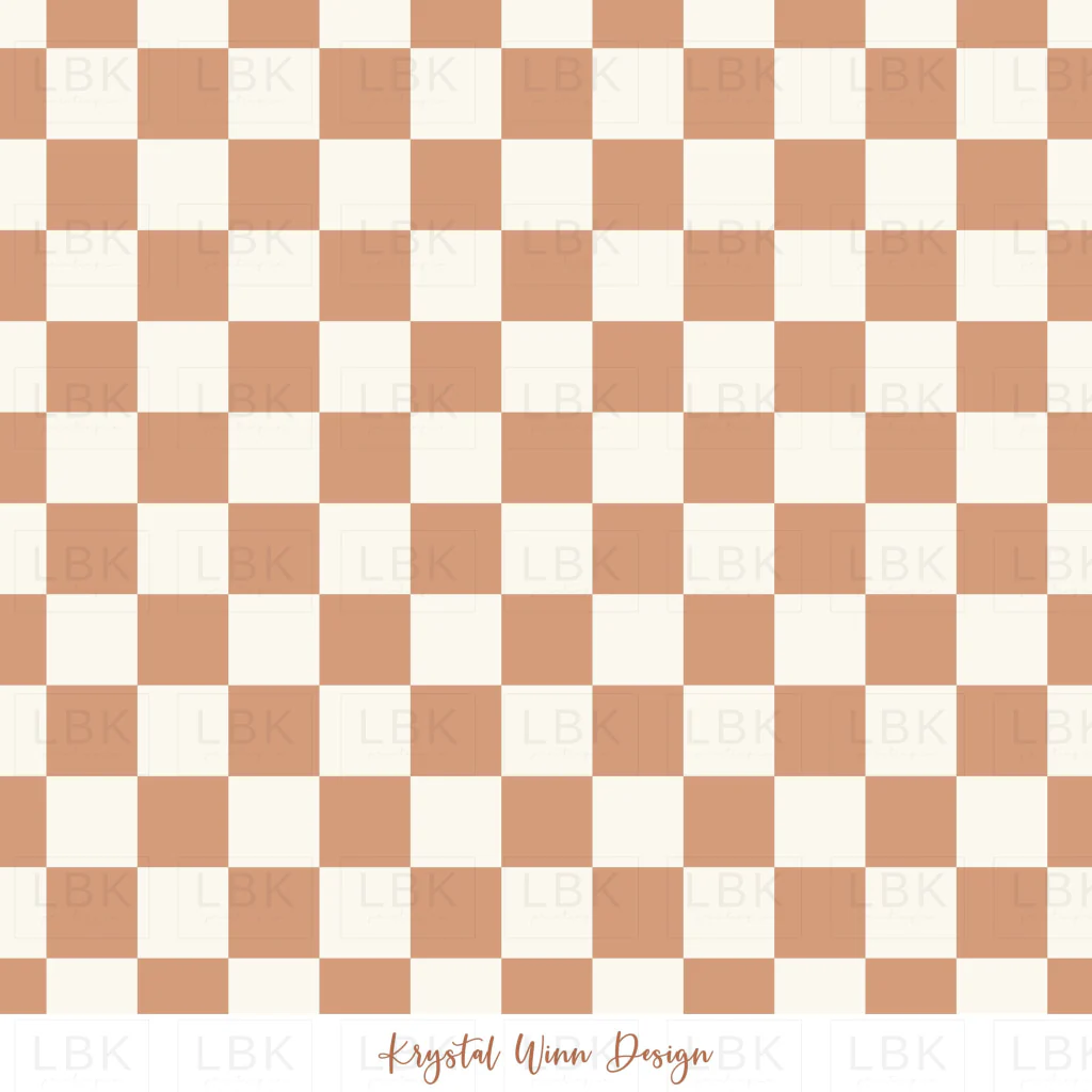 Cottontail Check Brown