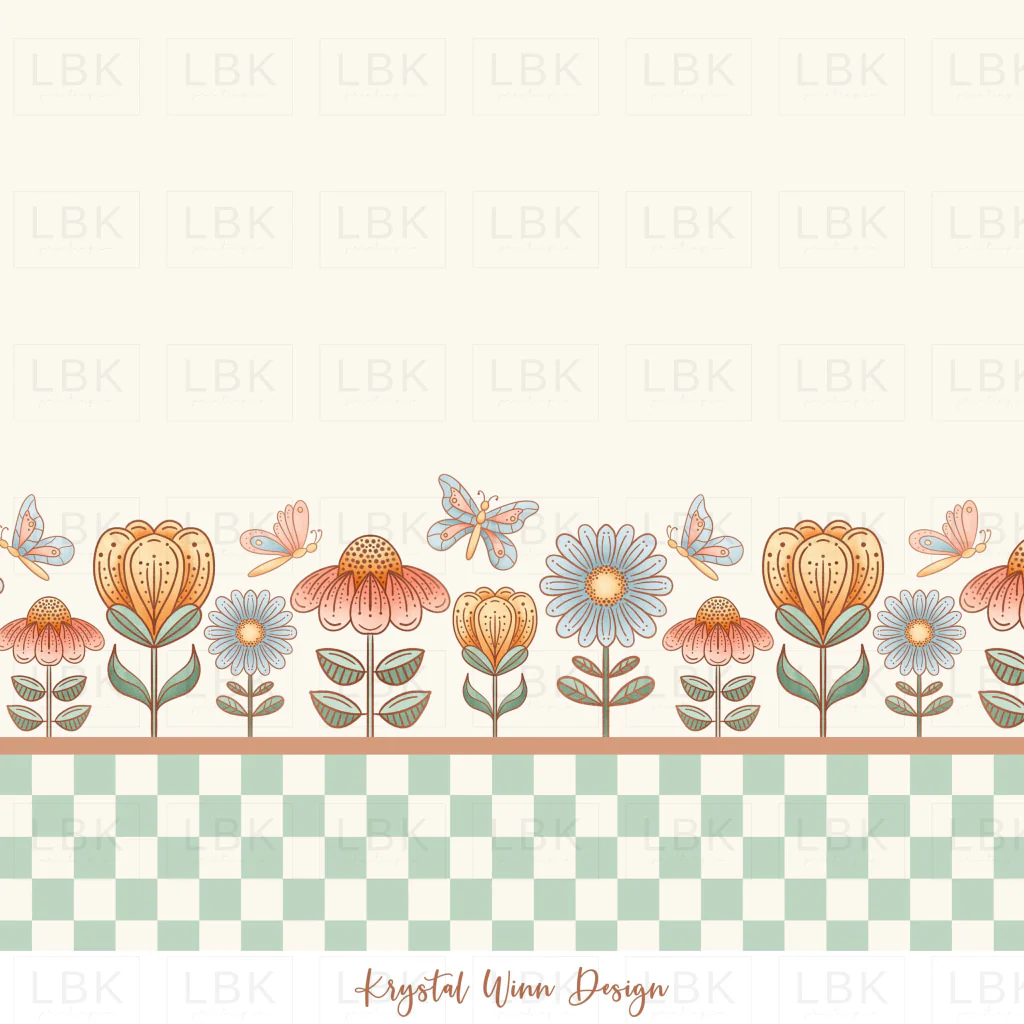 Cottontail Double Border Flowers