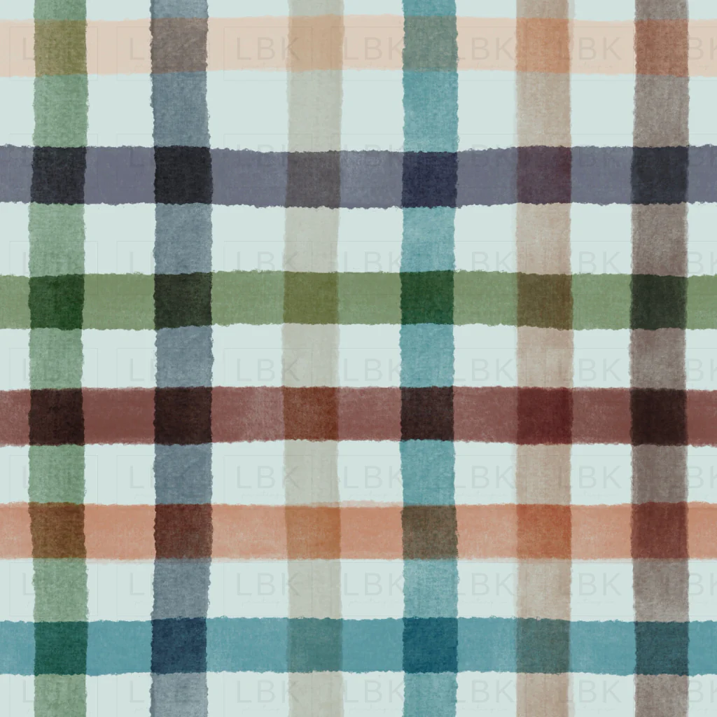 Coxy plaid light blue
