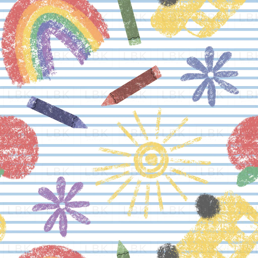 Crayon Doodles BTS