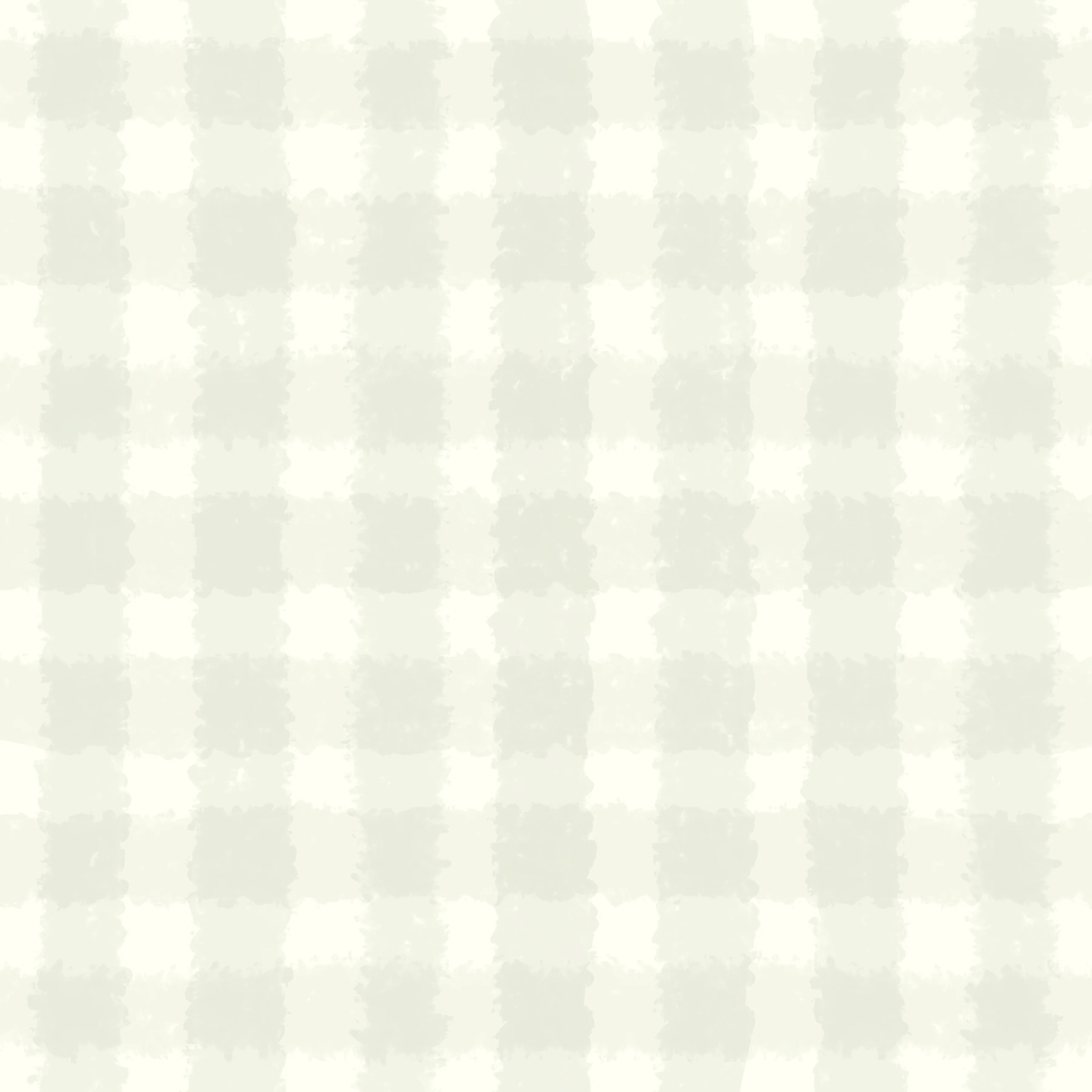 Cream light sage plaid
