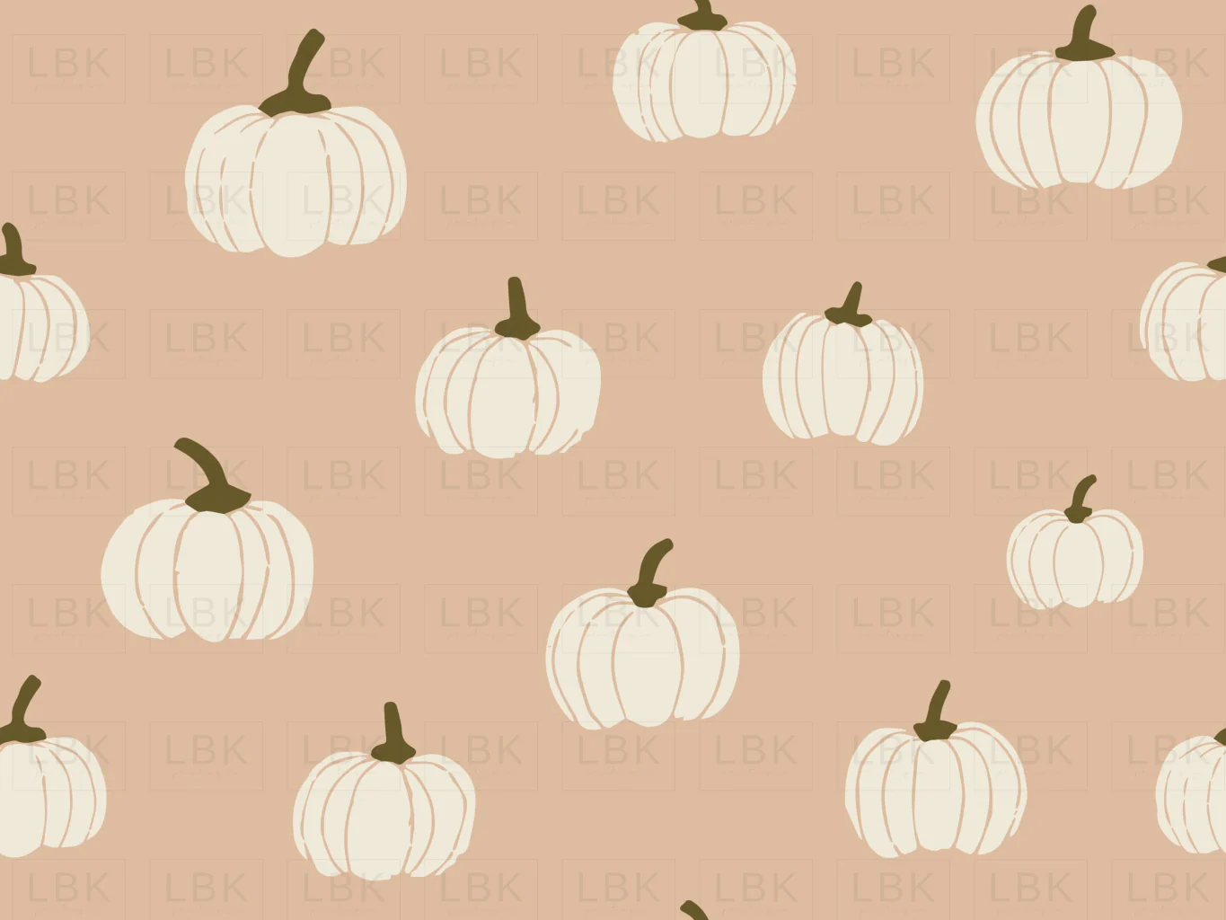 cream pumpkins on blush pink
