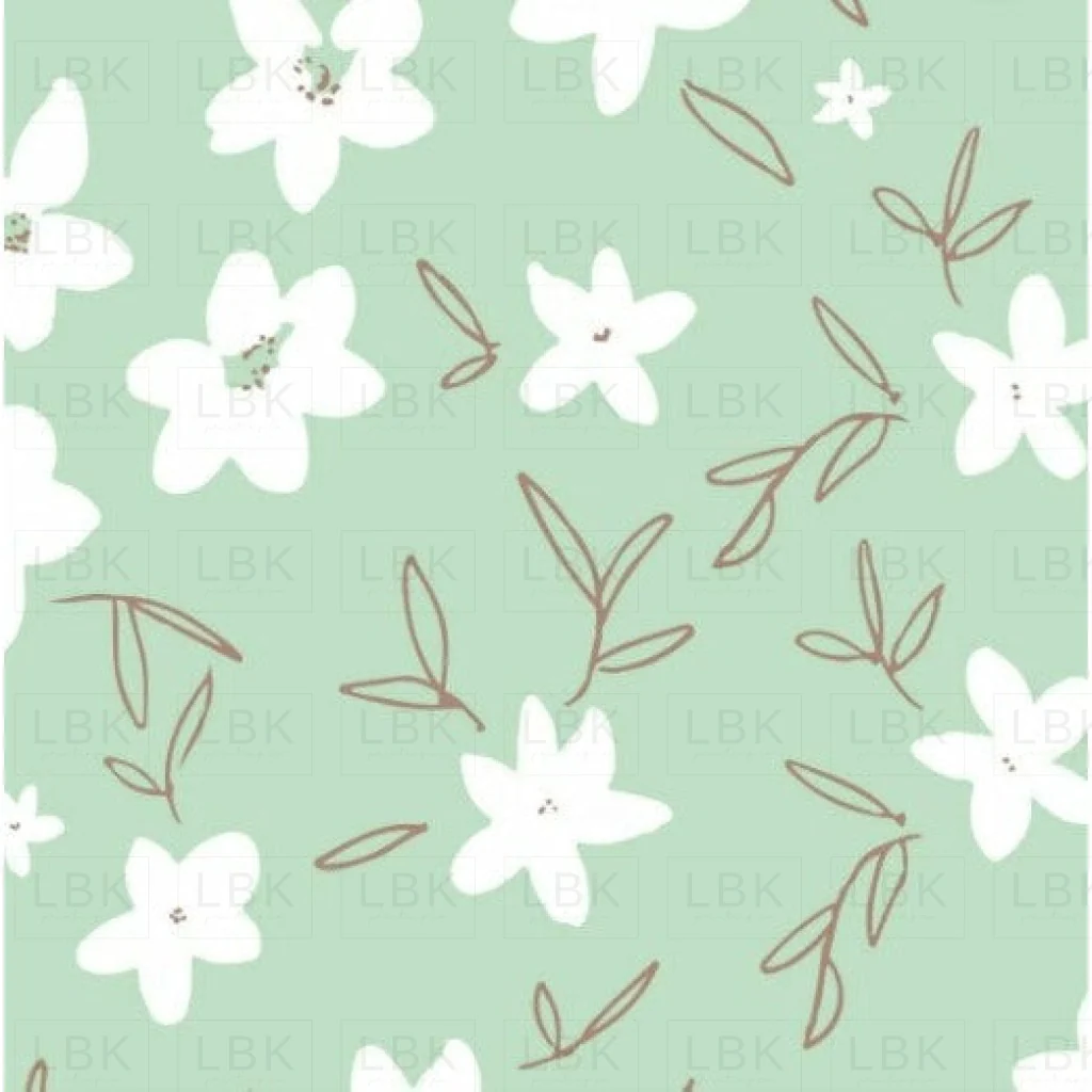 Dainty flowers green