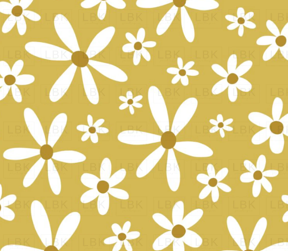 Daisies Vintage Yellow