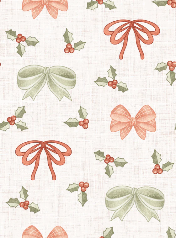 Dear Santa Bows White