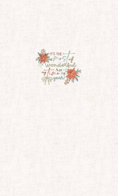 Dear Santa Panel- Most Wonderful Time of the Year