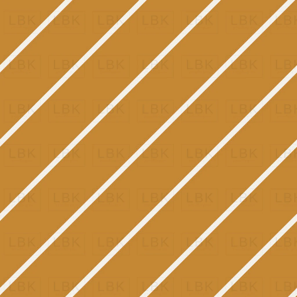 Diagonal Stripes Christmas Golden Yellow