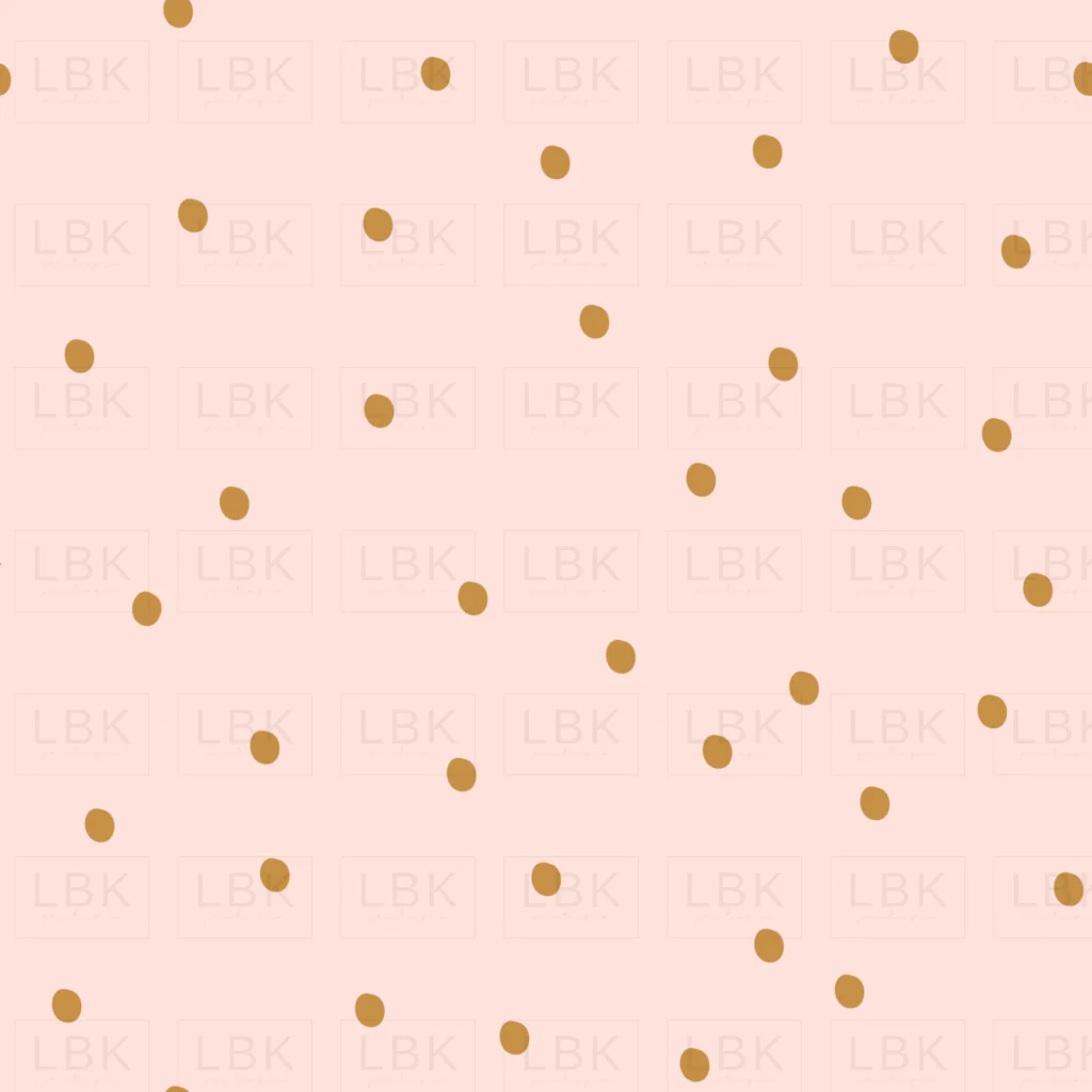 Dots in boho rose