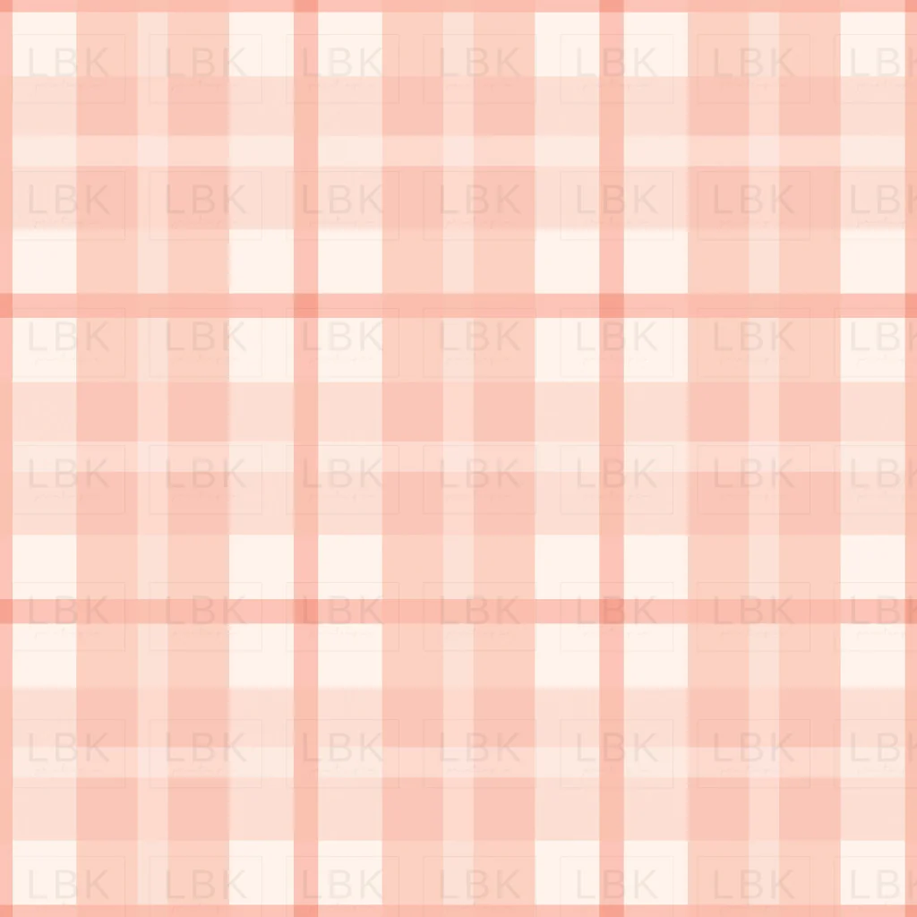 Easter Bunny Pink Plaid