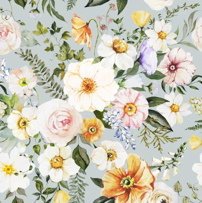 Easter Garden Party on Windy Sky
