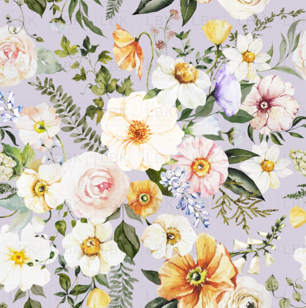 Easter Garden Party Pale Lavender