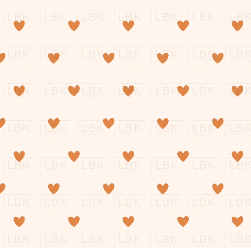 Ember hearts in golden cream