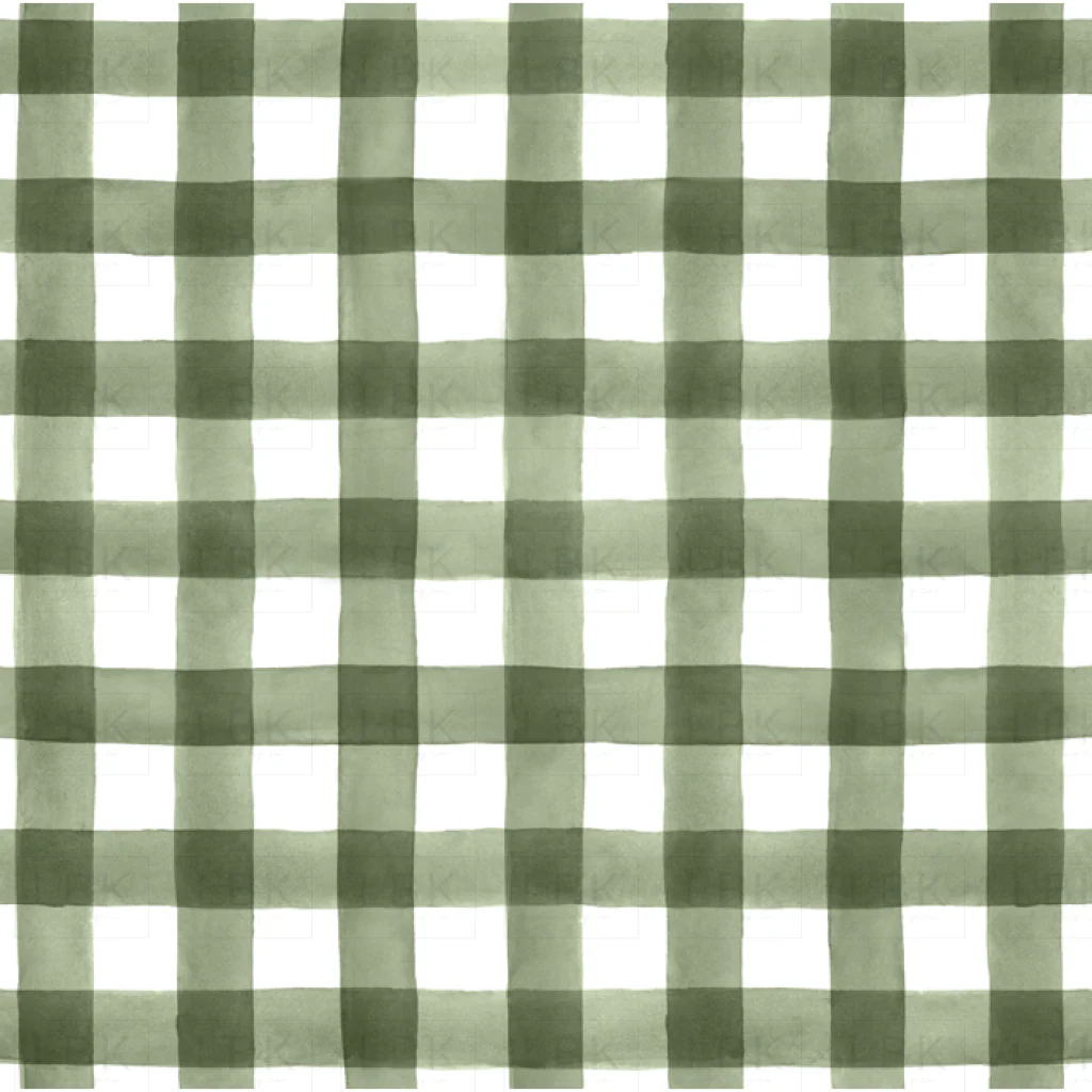 Fall Buffalo Check Plaid in Olive