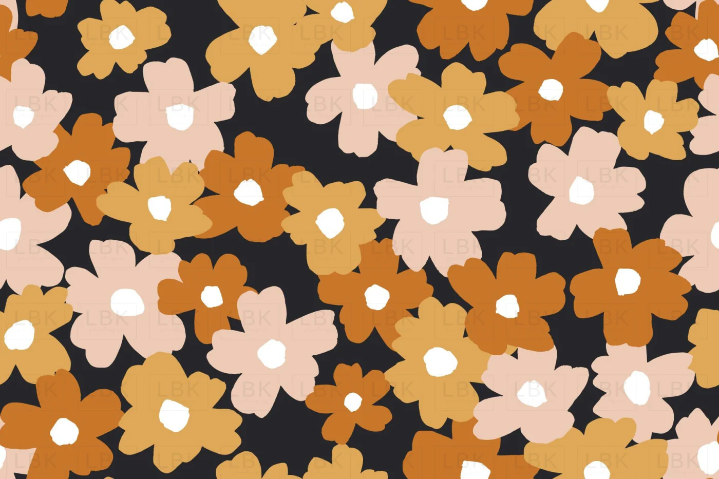 Fall Floral for Halloween in Charcoal and Pink