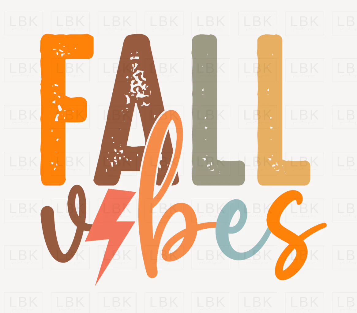 Fall Vibes - Bolt- DTF