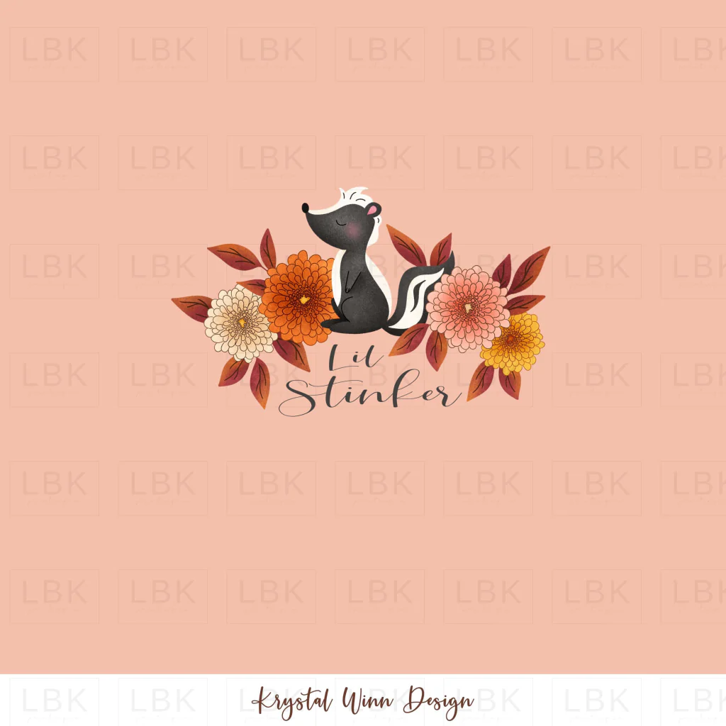 Fall Y'all Panel- Little Stinker Flowers