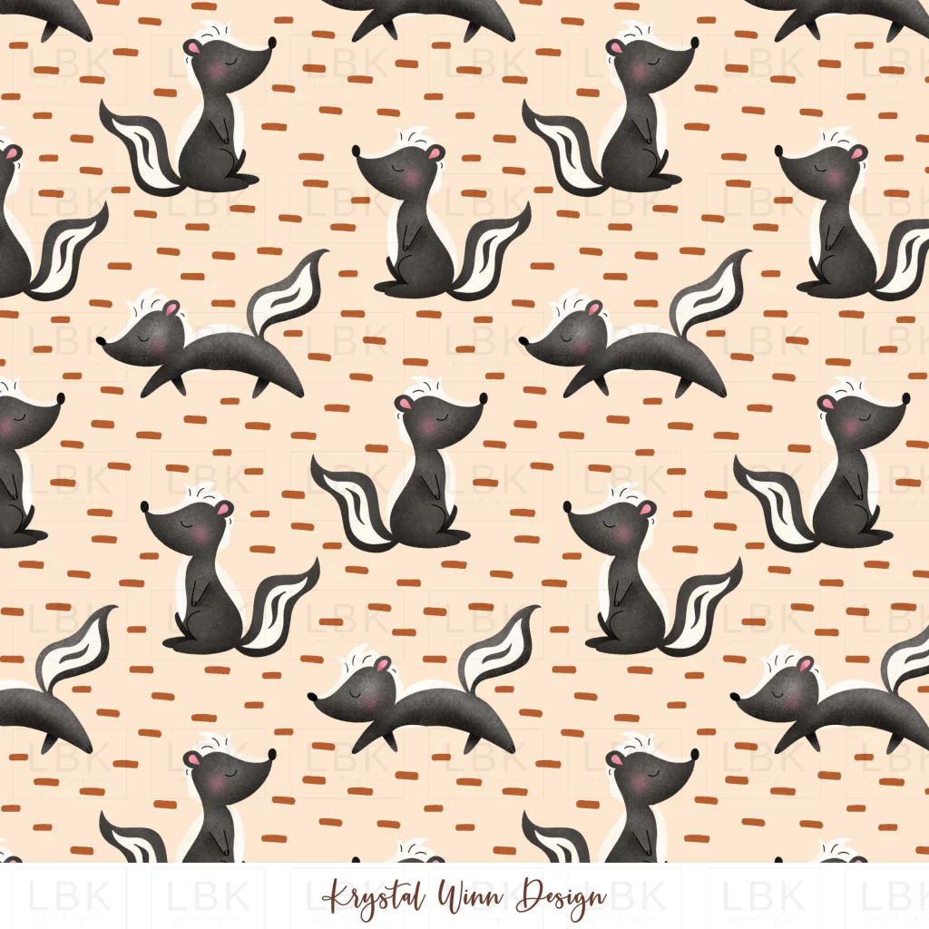 Fall Y'all Skunks Cream