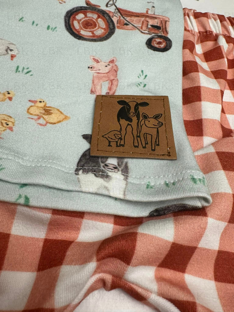 Farm Animal Faux Leather Patch - Image 8
