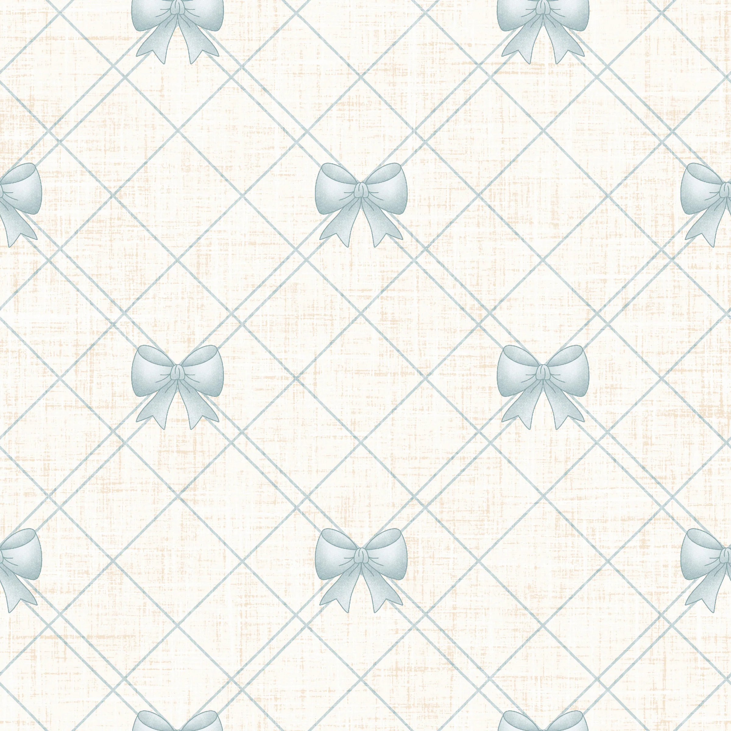 Farmyard Bow Plaid Green