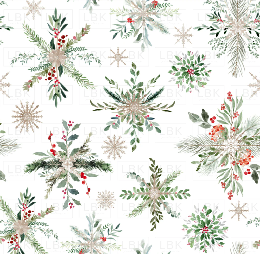 Floral Snowflakes