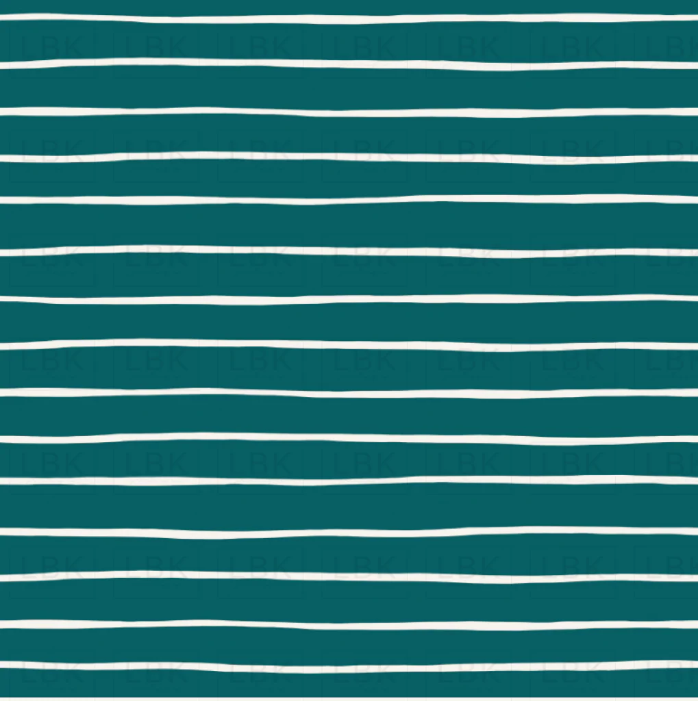Forest and Frost Stripes Teal