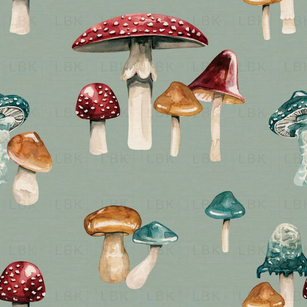 ForestMushrooms_Bunches_Blue