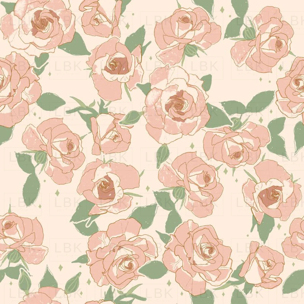 garden roses - blush