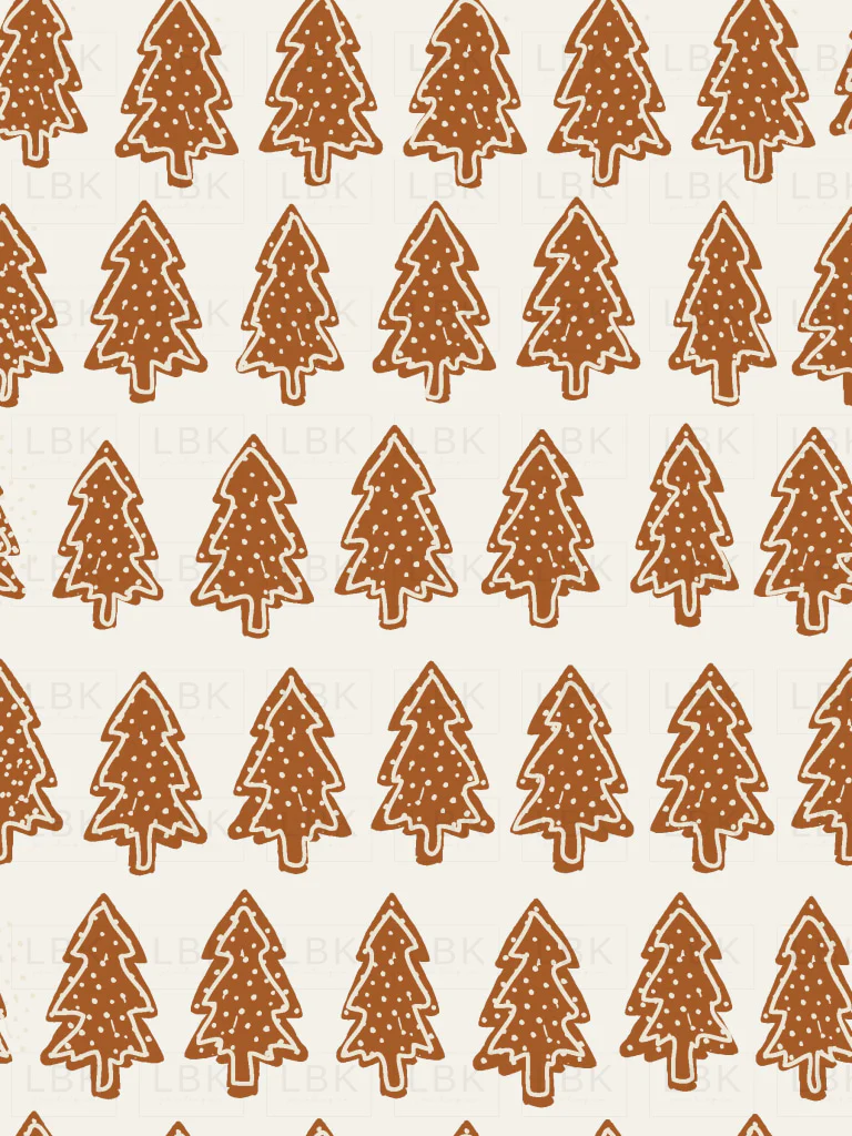 Gingerbread Christmas trees