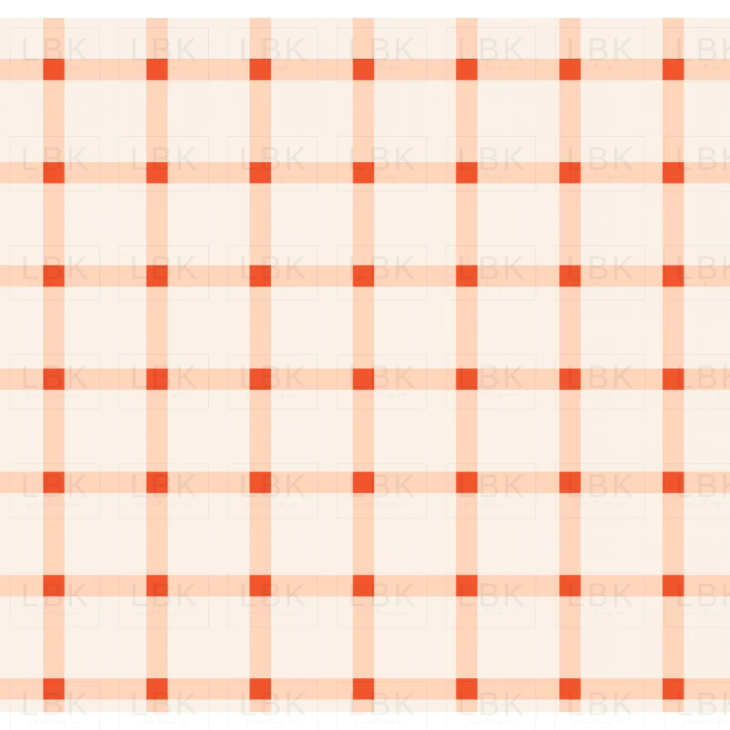 Gingham in Cherry Blush