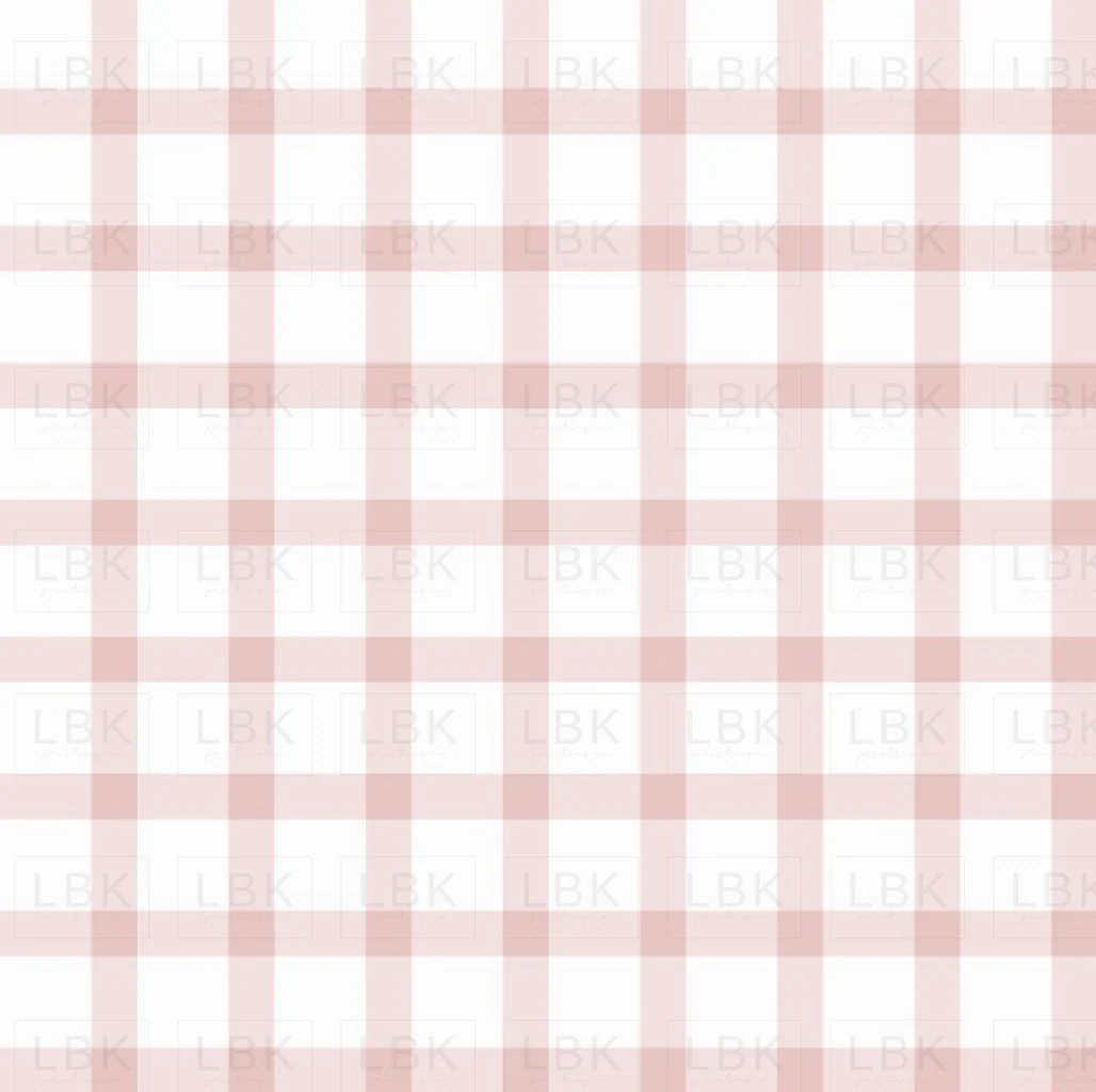 gingham pink