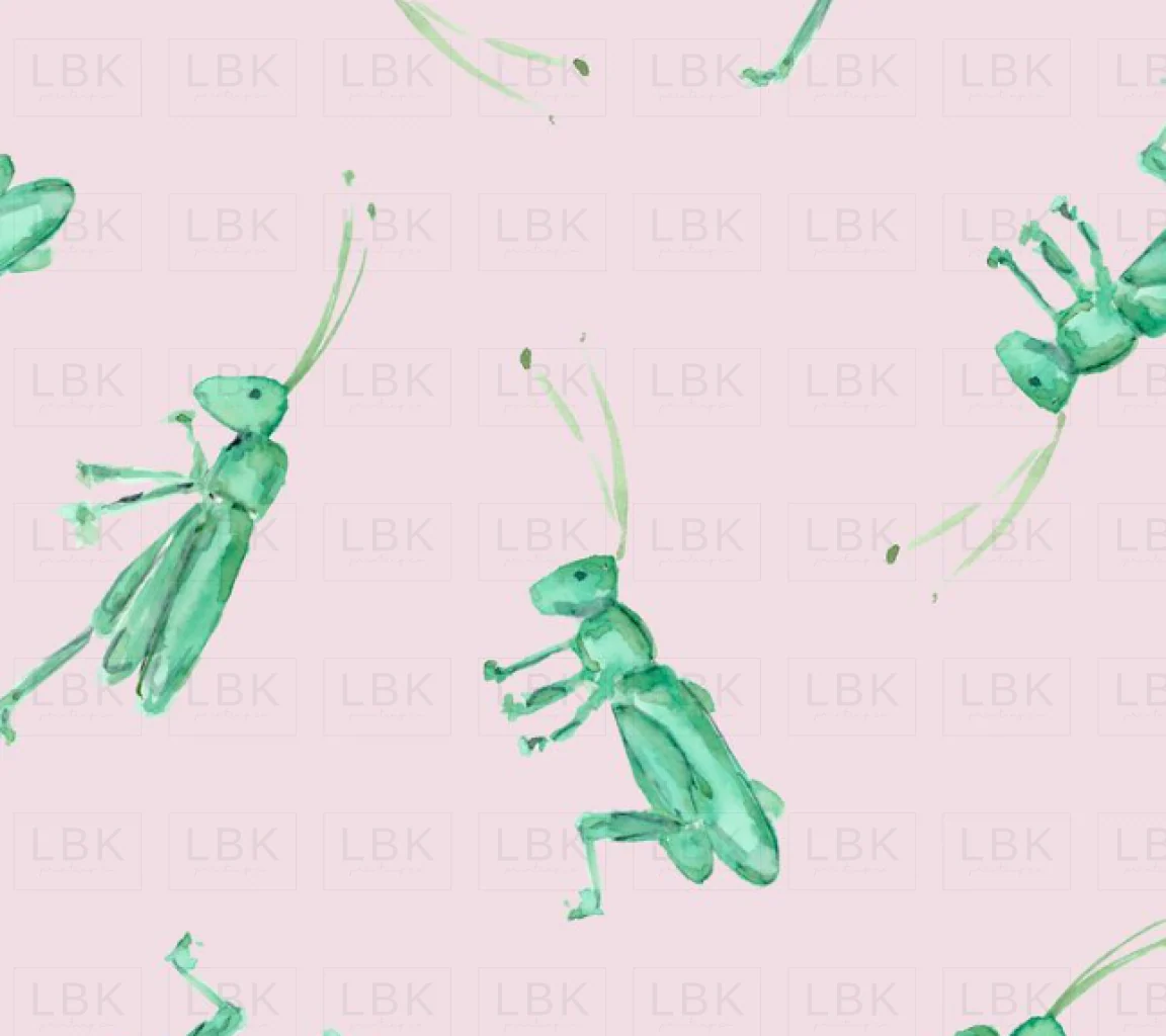 grasshopperpatterntealfillpink