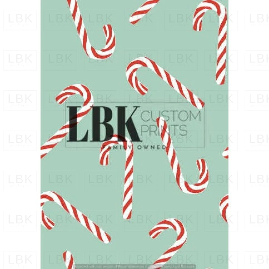 Green Candy Canes