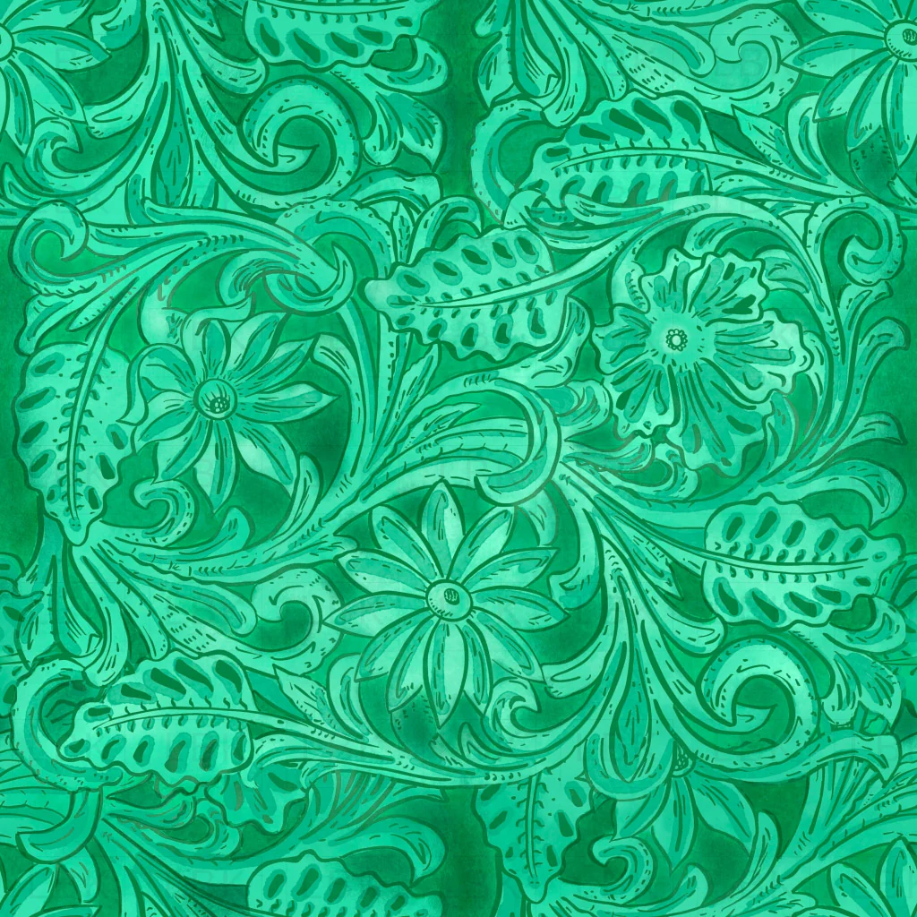 Greenleatherfloral