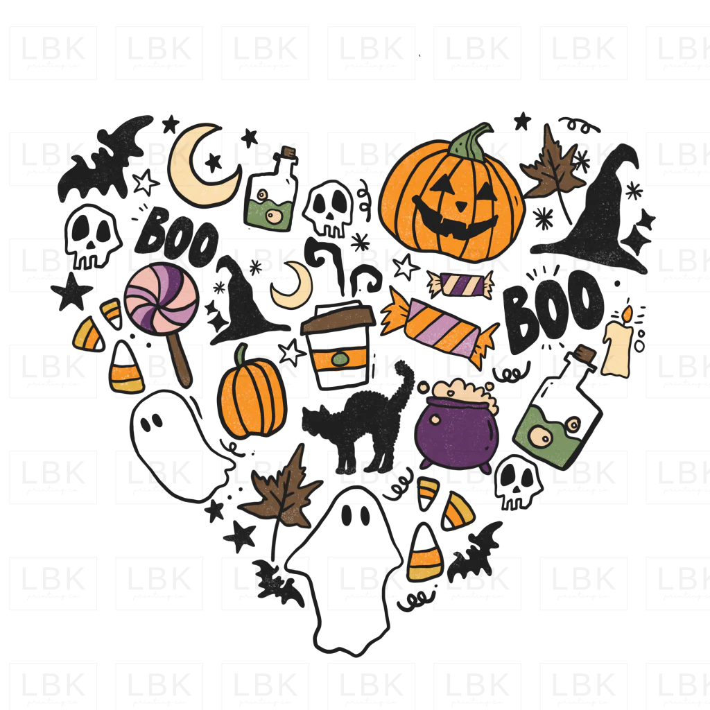 Halloween Heart- DTF