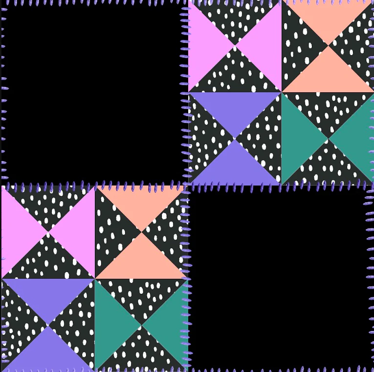 Halloween patchwork
