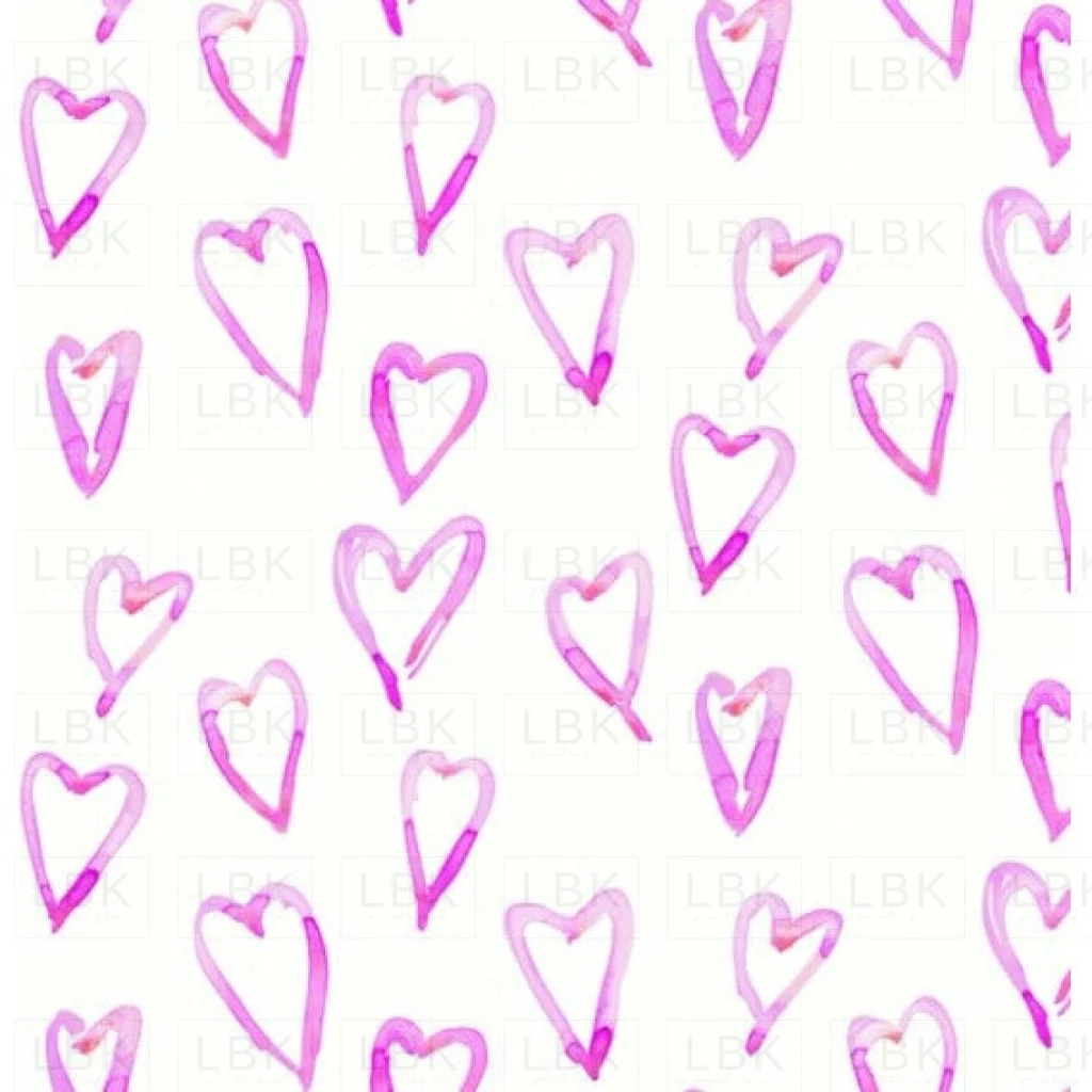 hearts a mess pink large
