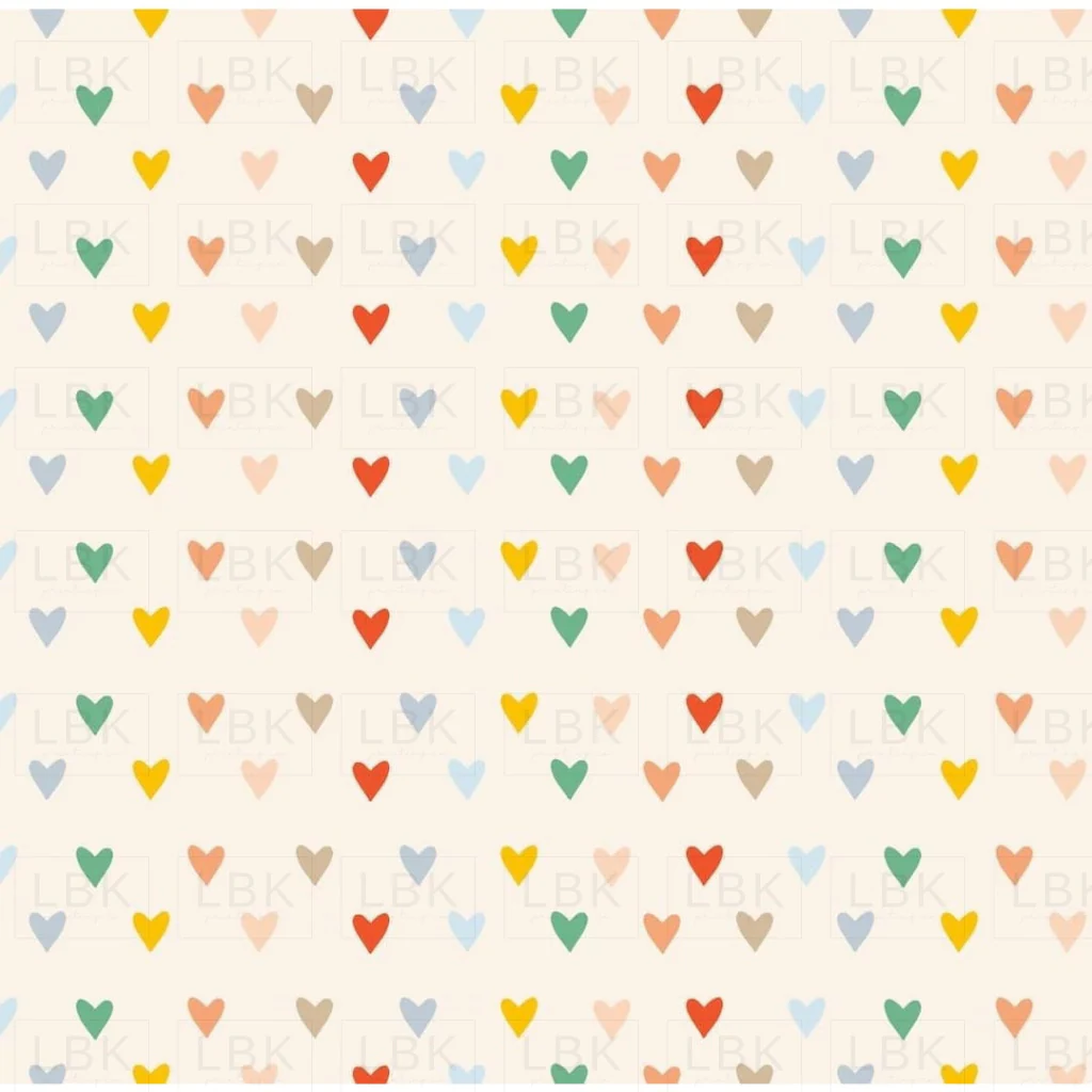 Hearts in Rainbow