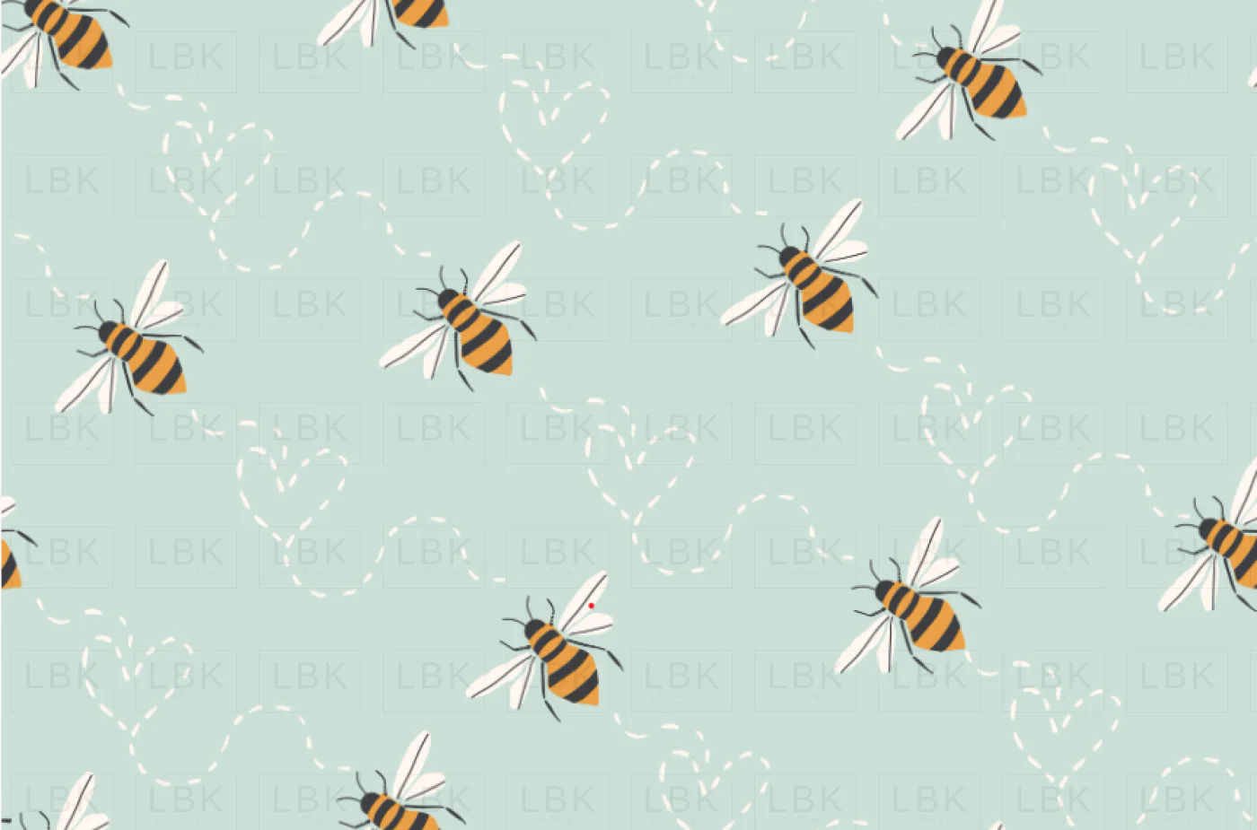 Honey-bee-in-hot-pink