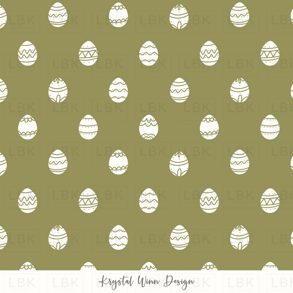 Hoppy Easter Egg Dot Green