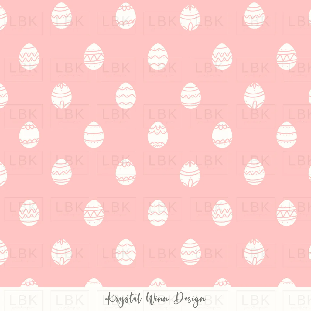 Hoppy Easter Egg Dot Peach