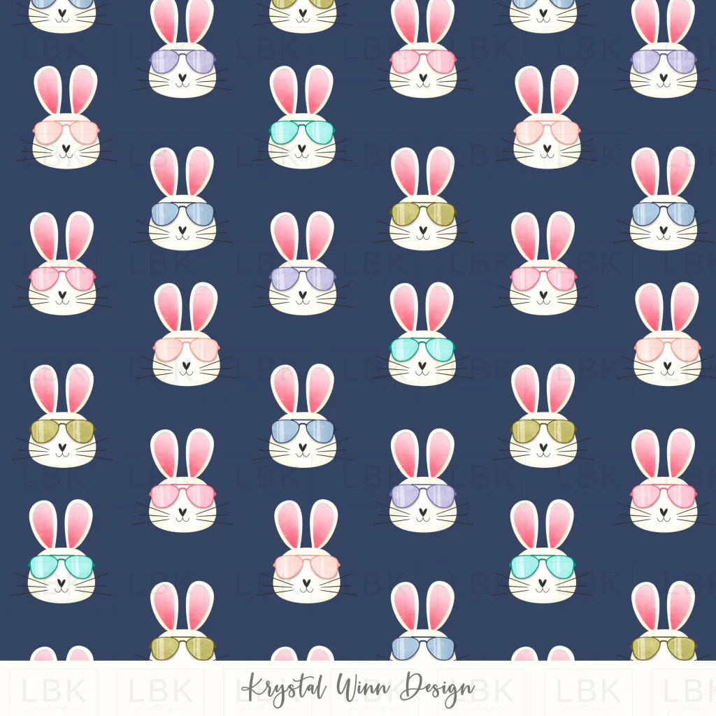 Hoppy Easter Hip Hop Navy