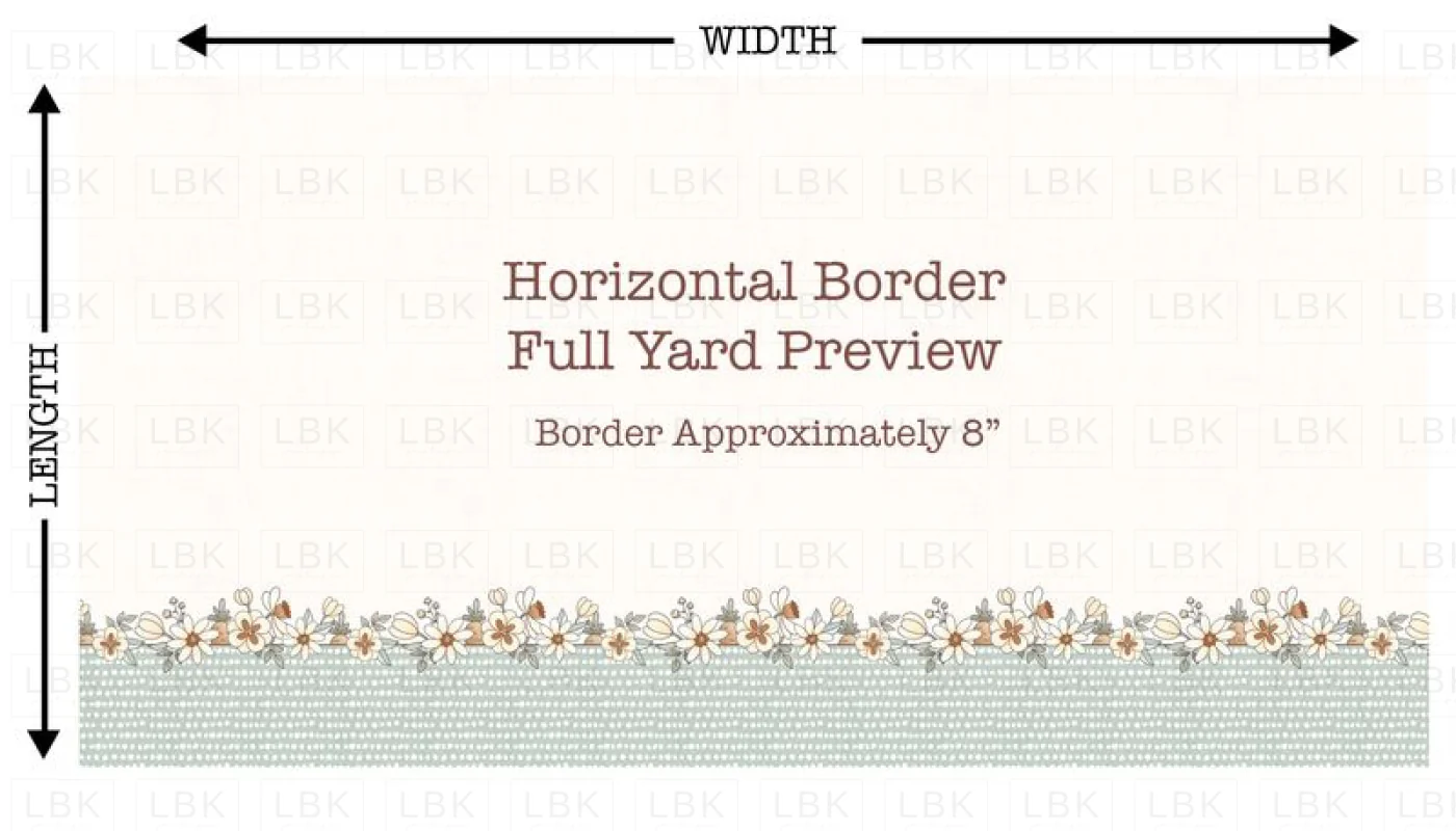 Horizontal Preview- Floral