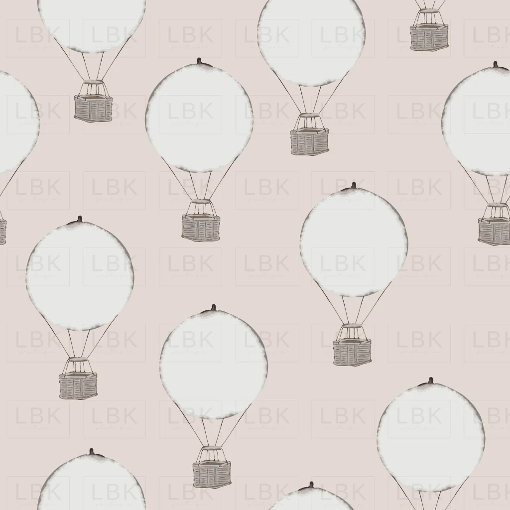 HOT AIR BALLOON IN SAND