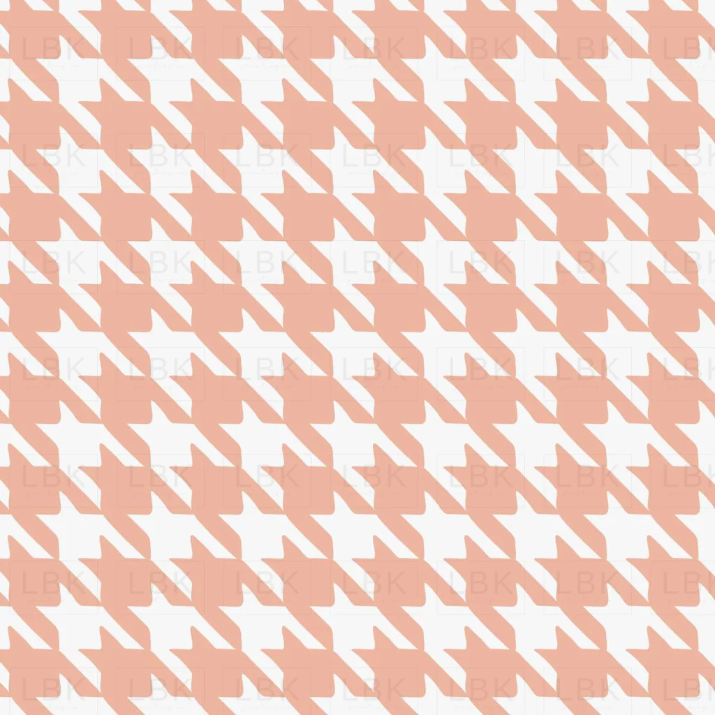 Houndstooth Pink