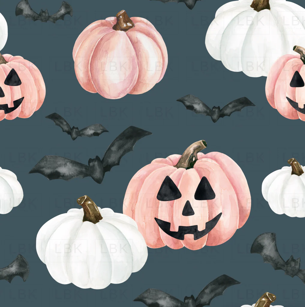 Jack O Lanterns Pink Blue