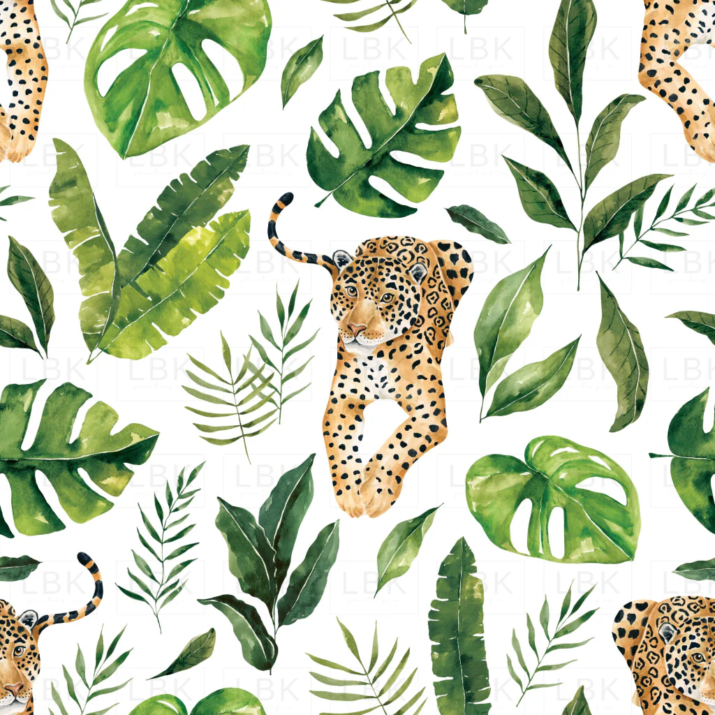 Jaguar_Foliage_White