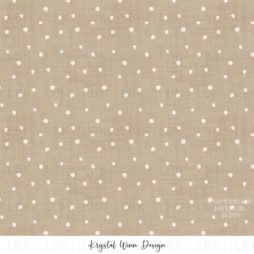 Jolly Dots Tan