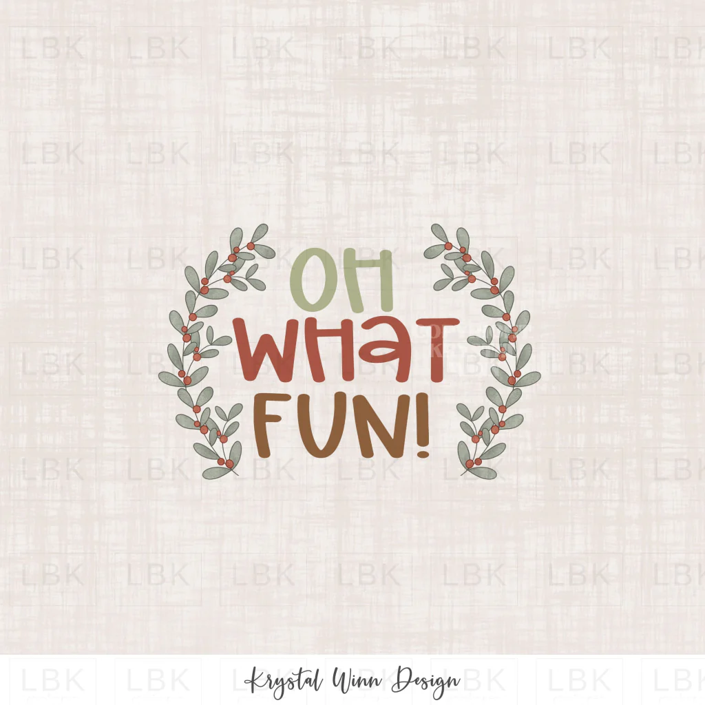 Jolly Panel- Oh What Fun