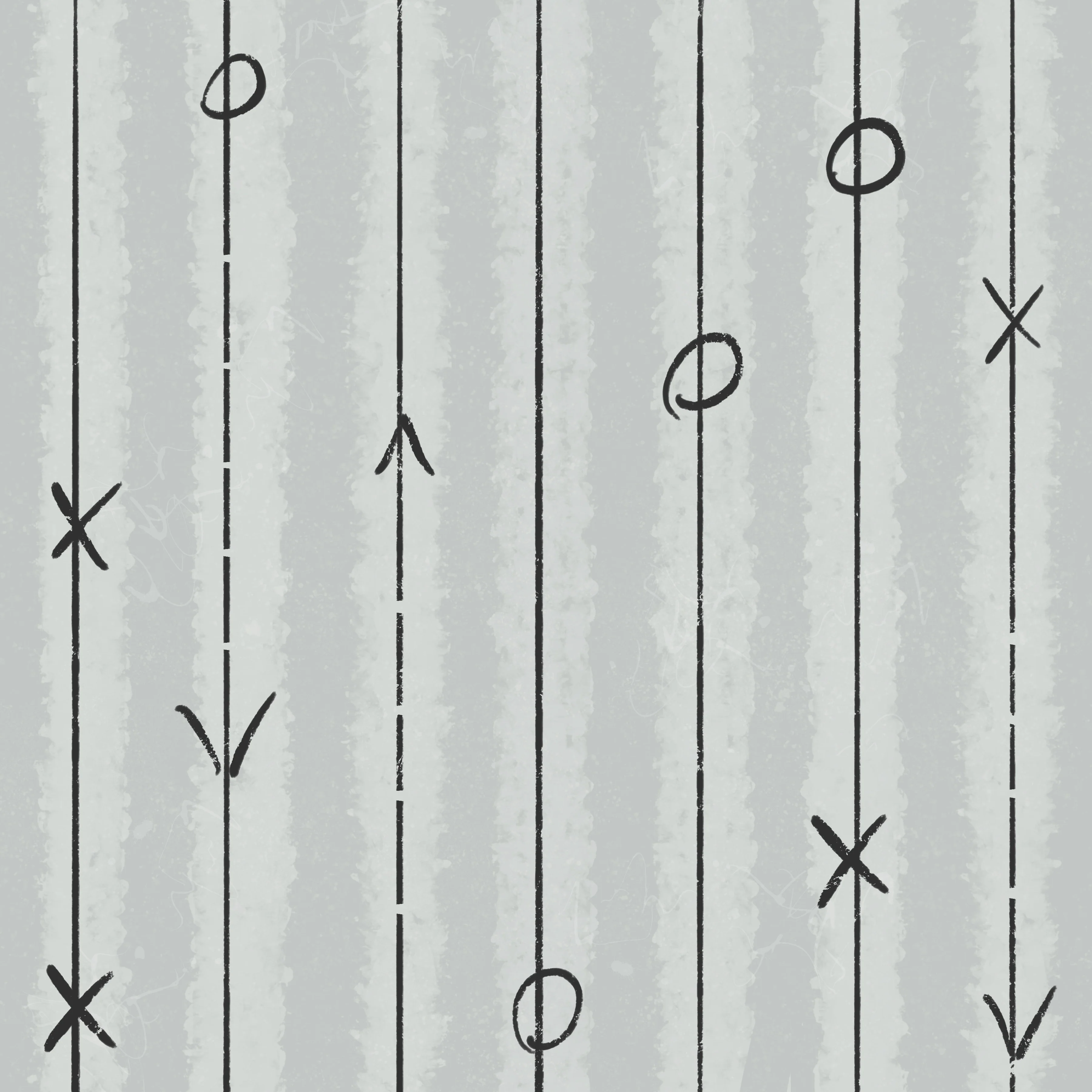 Light gray play stripe